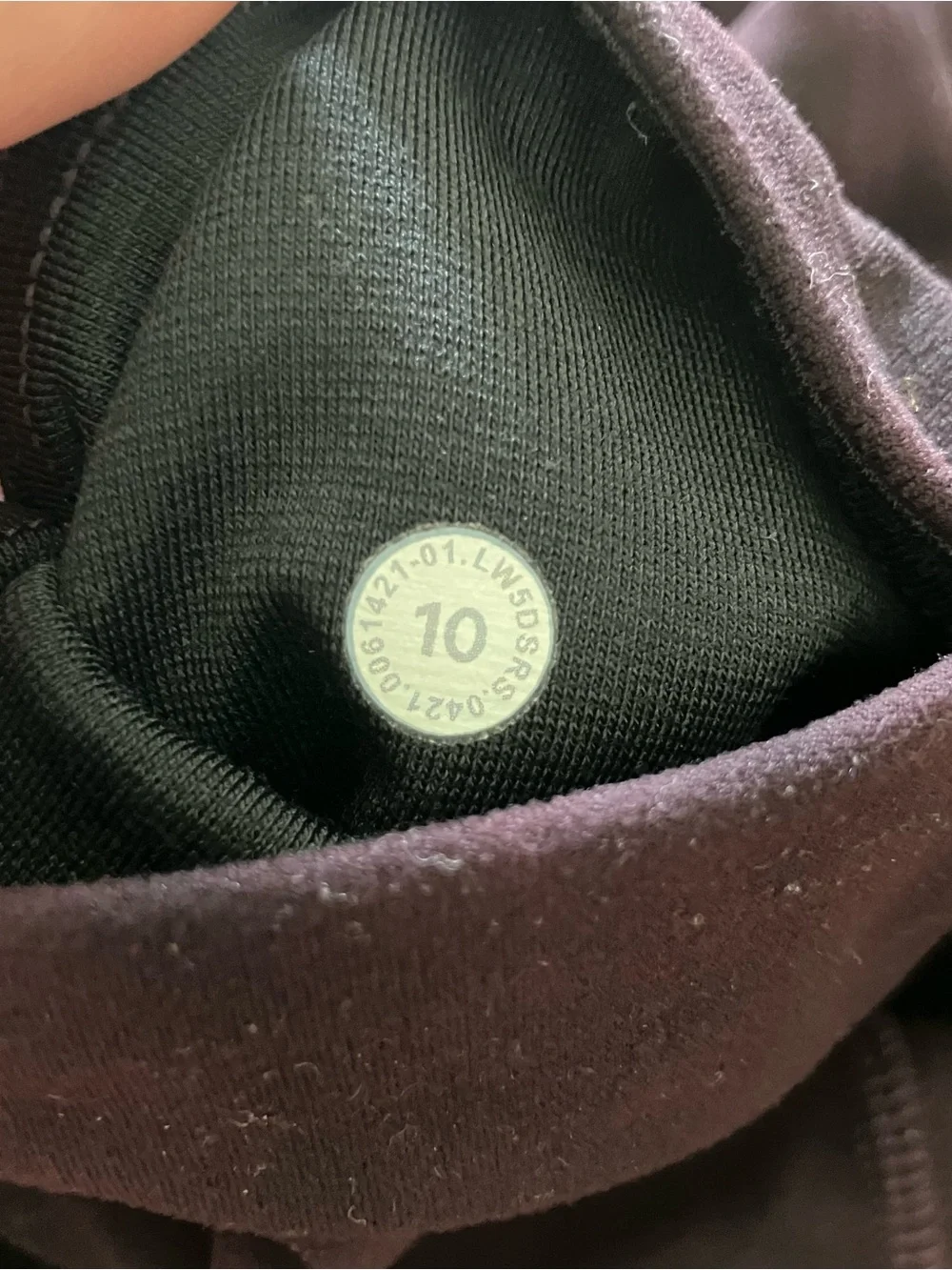 Lululemon Maroon Black Diamond Dye Align High-Rise Pant Leggings Pockets 10